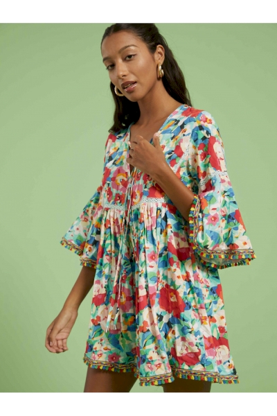 Mono corto estampado
