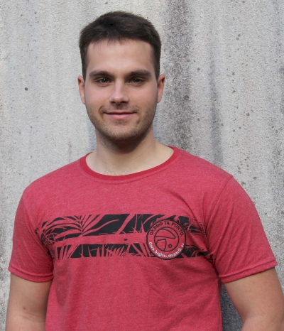 Camiseta m. corta rojo jaspeado - Tropikal