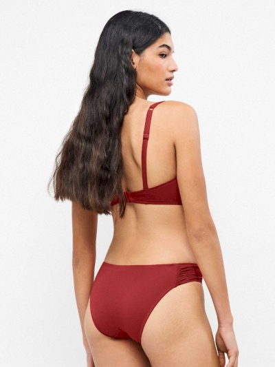 BIKINI BANDEAU LISO