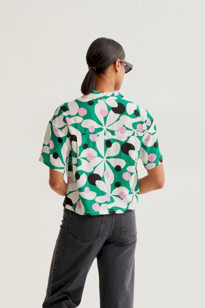Camisa estampada Hosto