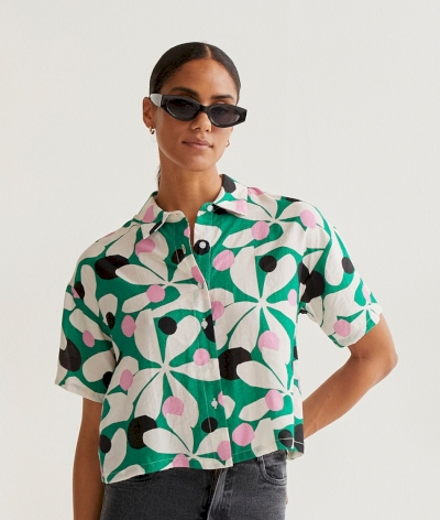 Camisa estampada Hosto