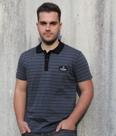 Polo m. motza gris marraduna - Jare
