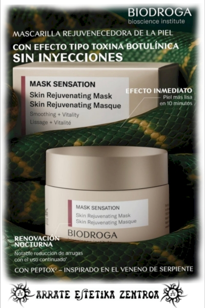 - MASCARILLA ANTI EDAD REAFIRMANTE/ REJUVENATING MASK.